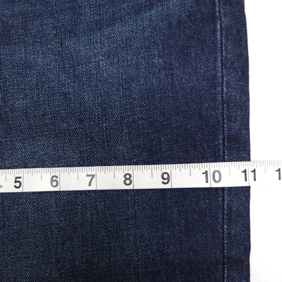 Old Navy Womens High Rise Button Fly Cropped Jeans Size 4P Straight Leg - Picture 5 of 10